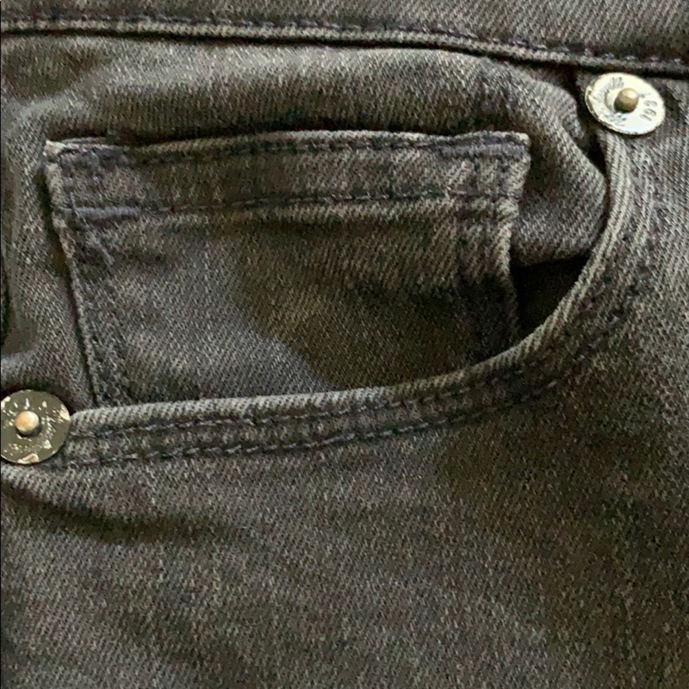 Madewell skinny skinny faded black jeans - Picture 4 of 5